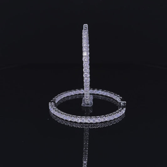 EARRING DIAMOND CT-2.64 CARAT