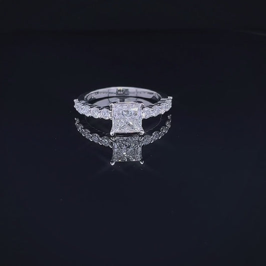 1.5CT Princess Diamond RIng (ARJS2360)