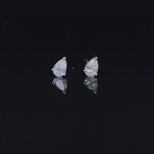 Pear Diamond Studs (ARJS2330)