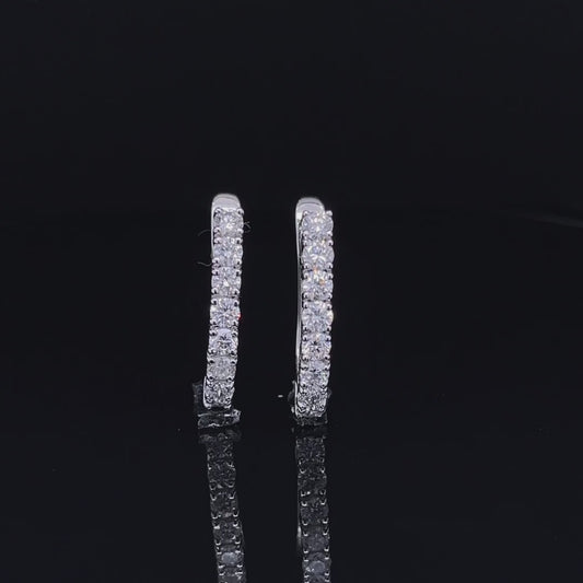 EARRING DIAMOND CT-1.43 CARAT (ARJS2666)