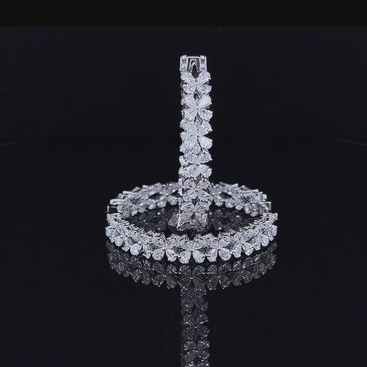 Hoops Diamond Earring (ARJS2741)