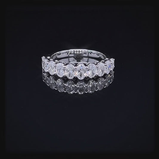 15PT Oval Half Eternity (ARJS2535)