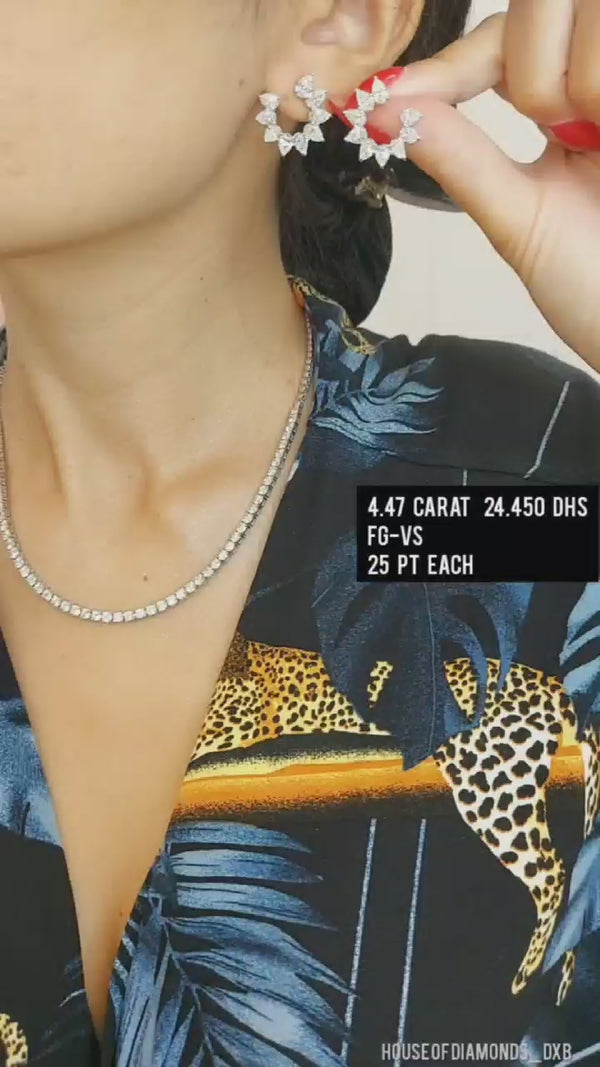 25PT Pear Hoops Earring (ARJS2195)
