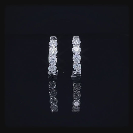 EARRING ROUND DIAMOND CT-1.94 (ARJS2753)