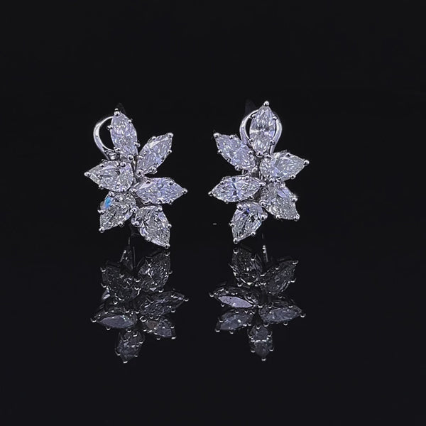 Pear & Marquise Earring (ARJS2296)