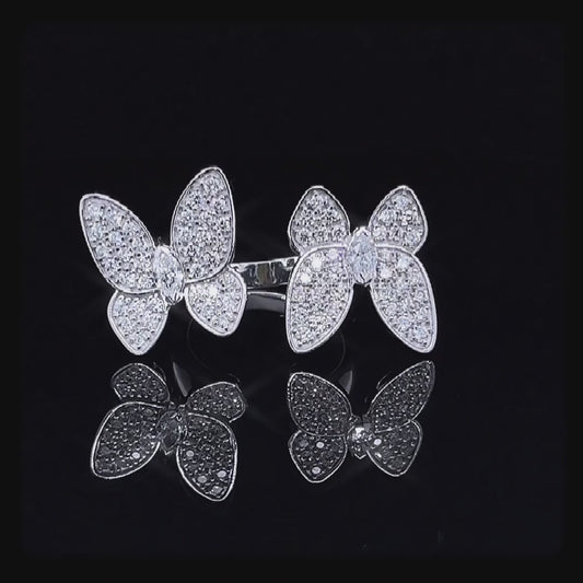 Round & Marquise Diamond Ring (ARJS2688)