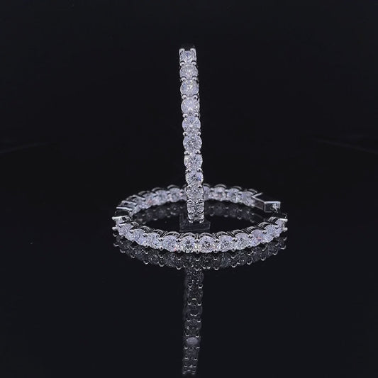 EARRING DIAMOND CT-6.72 CARAT