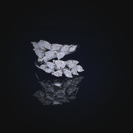 Pear Diamond Ring (ARJS2588)