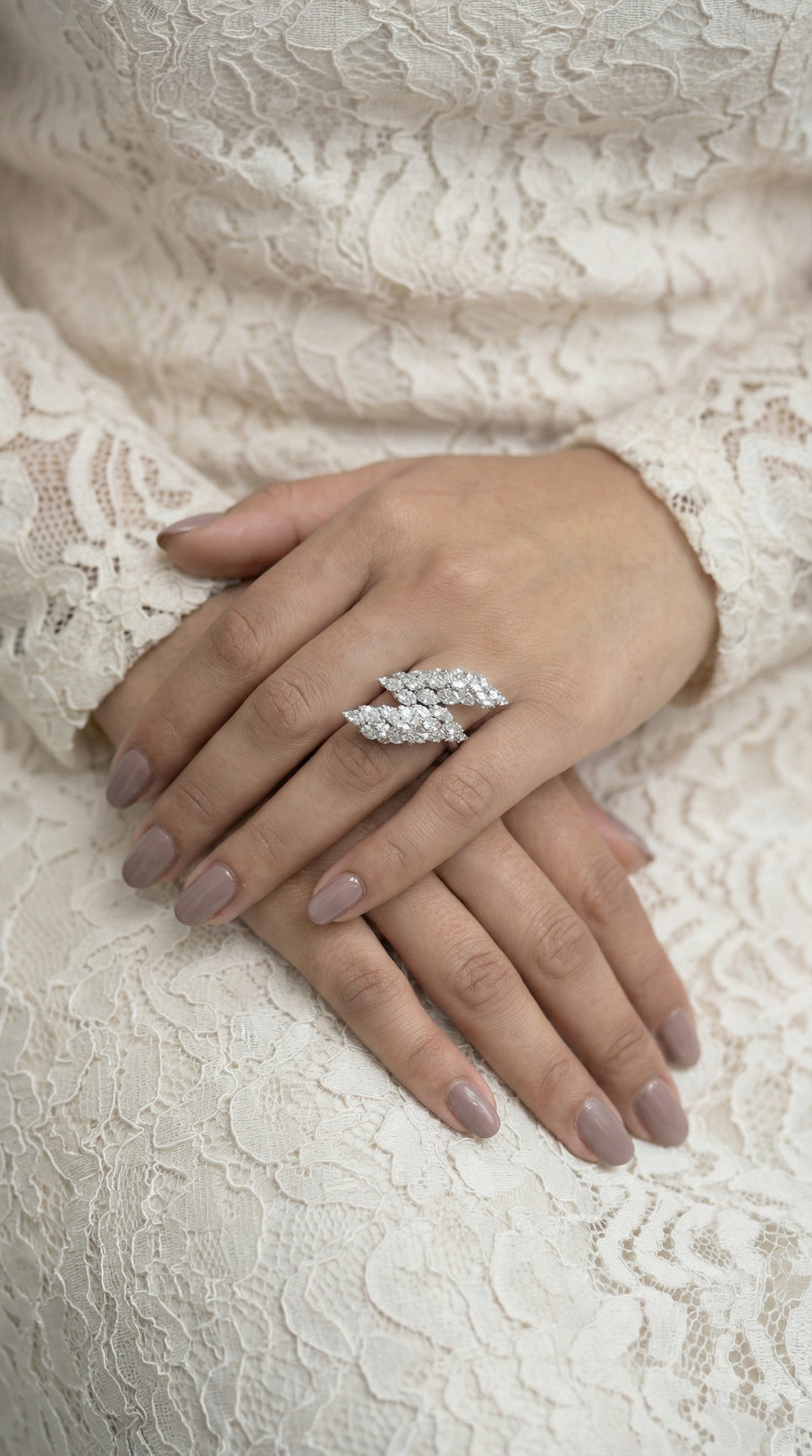 Marquise Fancy Diamond Ring (ARJS3350)